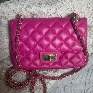 G by Giuliana Black Label Lambskin Leather Bag